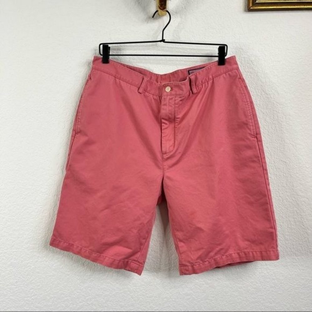Vineyard Vines Club Shorts Breaker Jetty Red